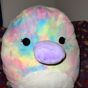 Brindall The Platypus - Rainbow Tie-Dye Platypus Squishmallow